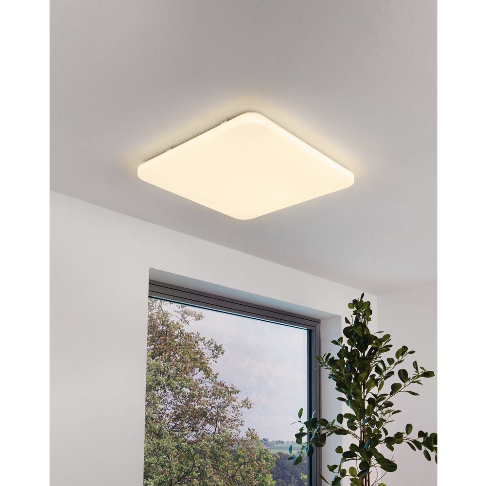 Eglo Frania Plafonjera LED 49,5W, 530x530mm, Bijela slika 2