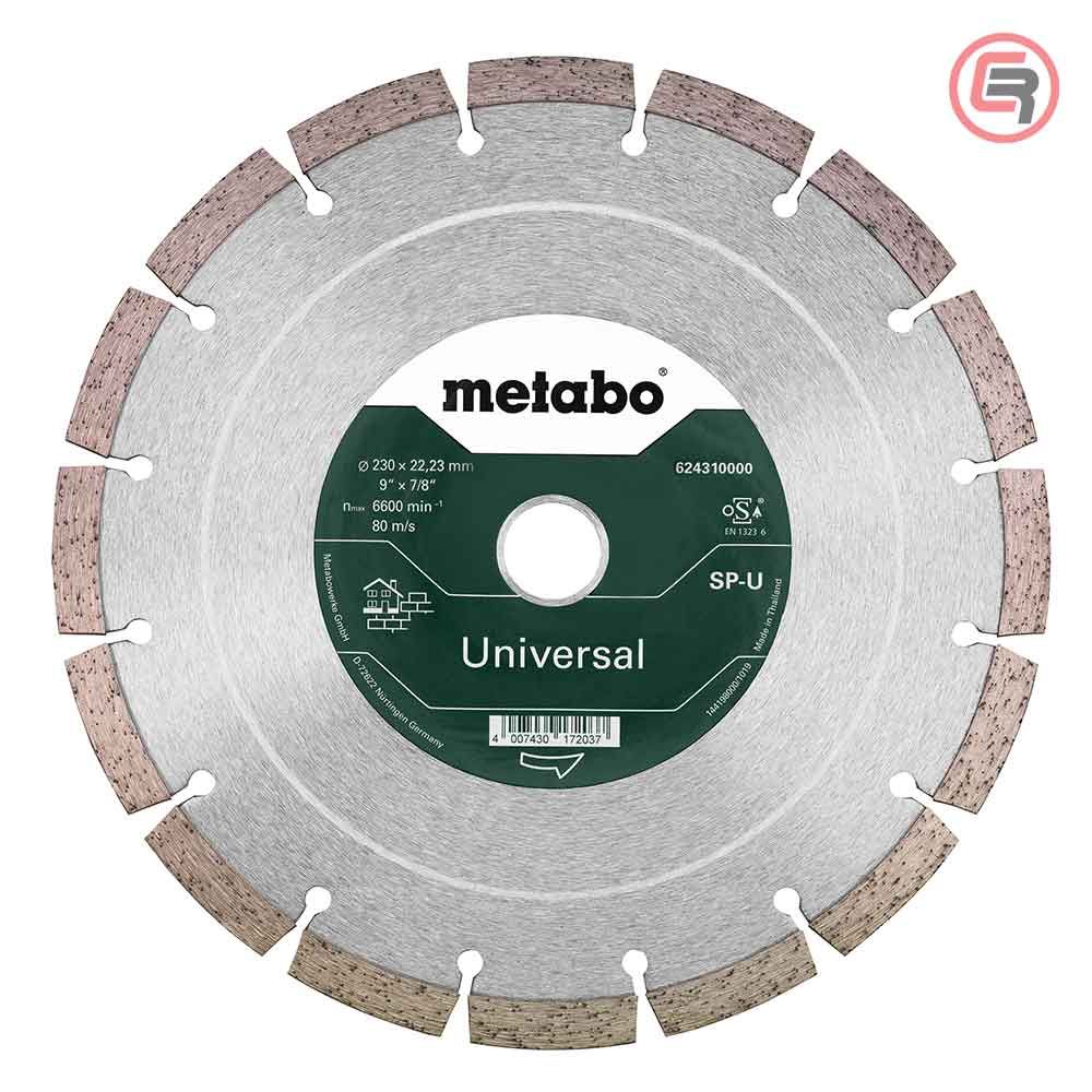 Metabo Dijamantna Rezna Ploča Universal 230 x 22,23 mm SP/U - 624310000 slika 1