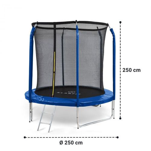 KLARFIT Jumpstarter trampolin, Tamno Plava slika 7
