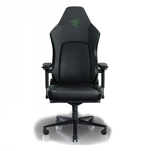 Razer Iskur V2 - Gaming Chair with Built-In Lumbar Support - Black with green sign slika 1