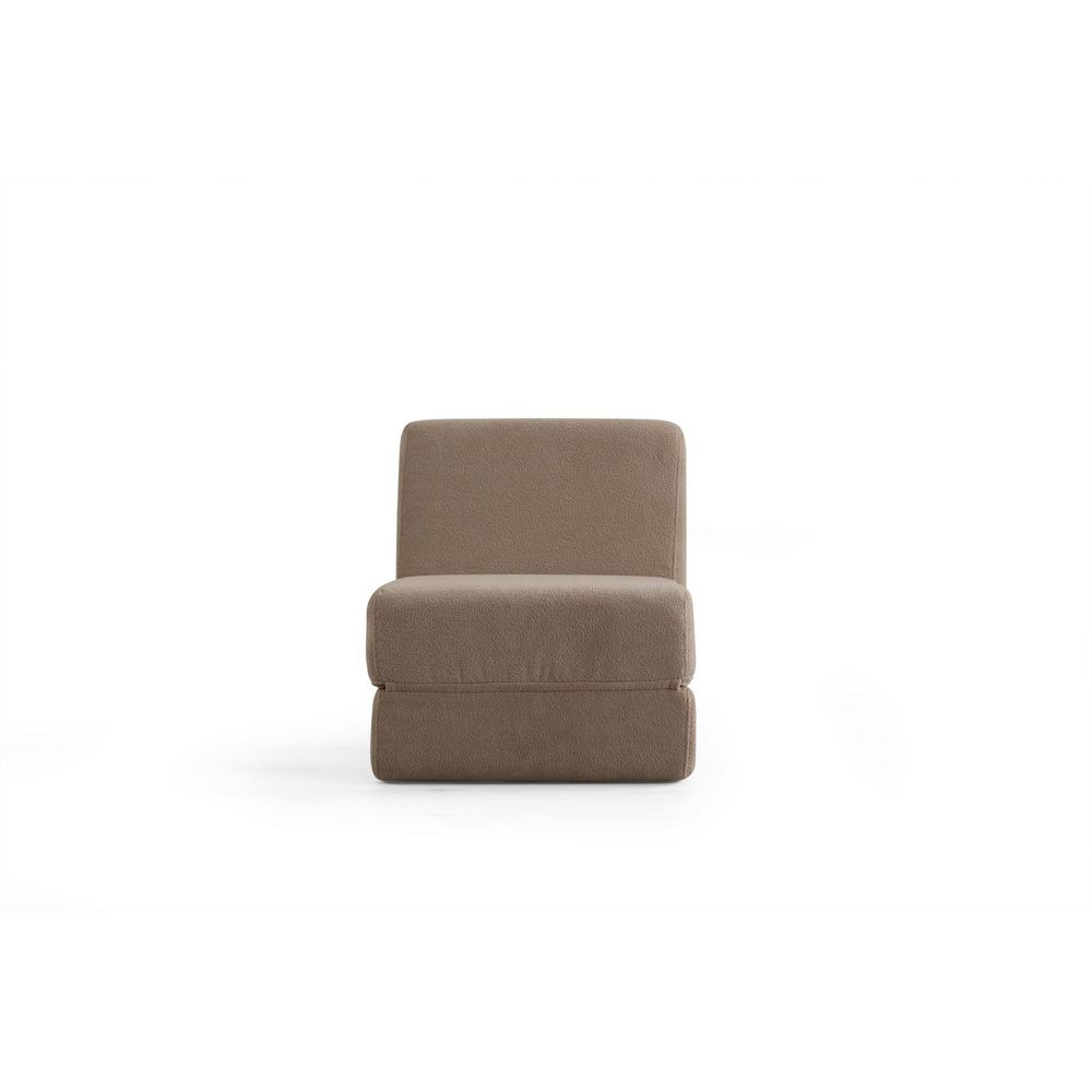 Origami Konvertibilni - Tamna Krema 1-Sjedalni Sofa-Krevet slika 3