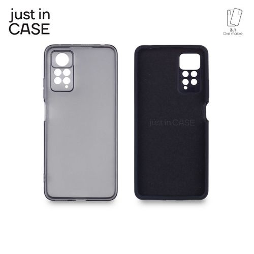 2u1 Extra case MIX paket CRNI za Redmi Note 11 pro slika 2