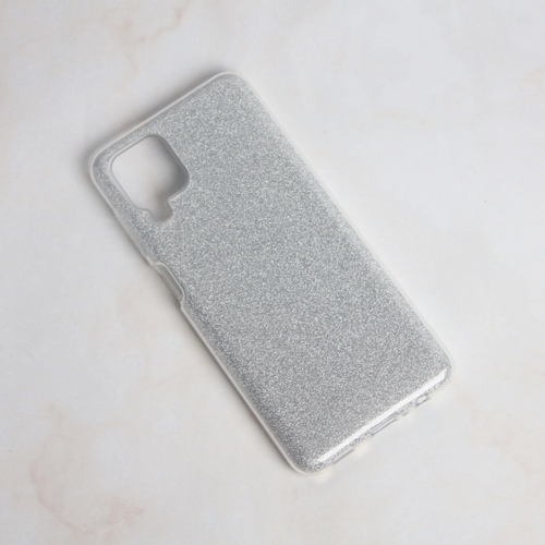 Torbica Crystal Dust za Samsung A125F Galaxy A12 srebrna slika 1