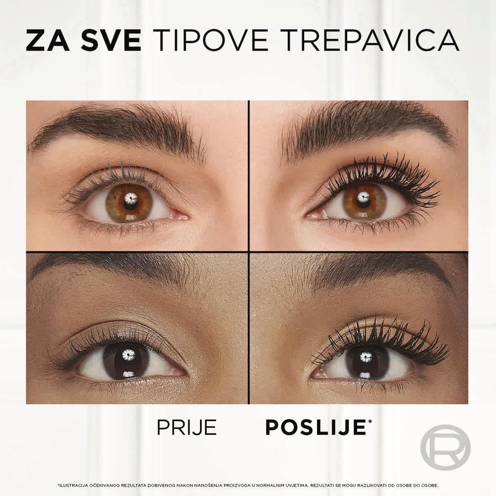 L'Oréal Paris Voluminous X5 Maskara Extra Black 8ml slika 3