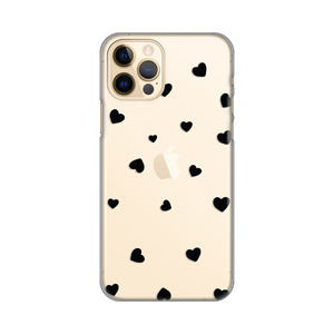 Torbica Silikonska Print Skin za iPhone 12/12 Pro 6.1 Hearts