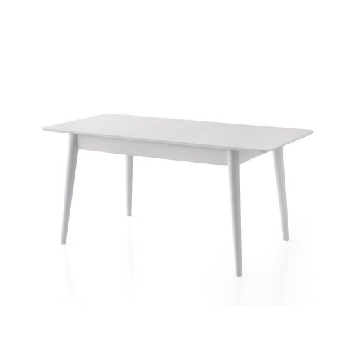 Lotus - 1124 White Extendable Dining Table slika 6