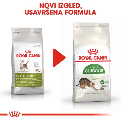 ROYAL CANIN FHN Outdoor, potpuna i uravnotežena hrana za mačke namijenjena aktivnim mačkama koje žive pretežno na otvorenom, 4 kg slika 2