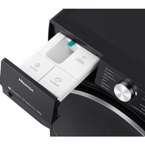 Hisense WF5S1045BB Veš mašina 10.5 kg, 1400 rpm, ConnectLife, AutoDosing, Crna slika 5