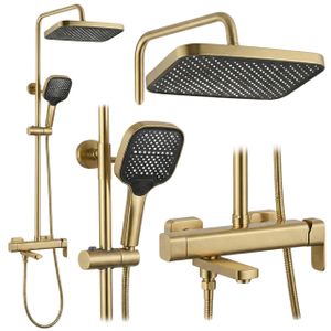 Rea Arlo tuš set brushed gold