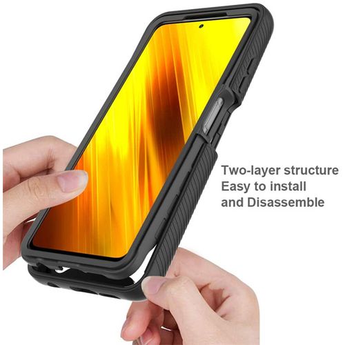 Techsuit - Defense360 Pro + Screen Protector - Xiaomi Poco X3 / Poco X3 NFC / Poco X3 Pro - crna slika 3