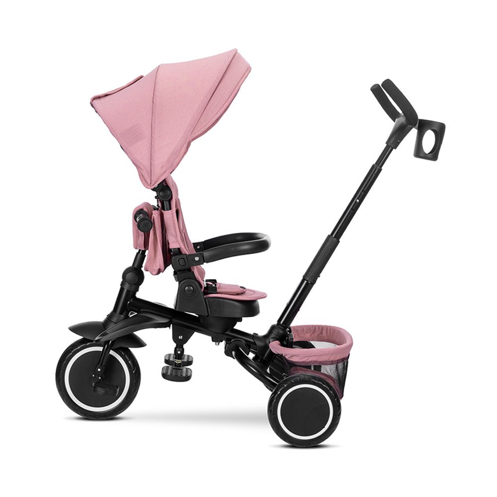 Lorelli Sklopivi tricikl sa rotirajućim sjedištem Freccia 360°, Pink slika 3