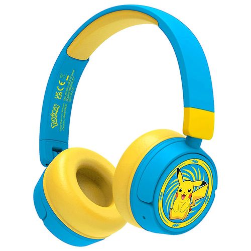 Pokemon Pikachu wireless kids headphones slika 1