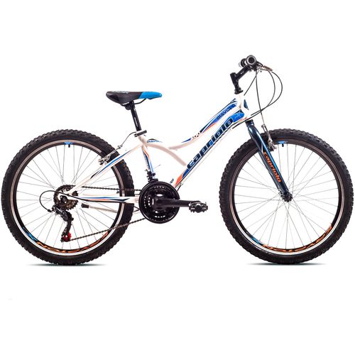 CAPRIOLO bicikl MTB DIAVOLO 400/18HT white-blu slika 1