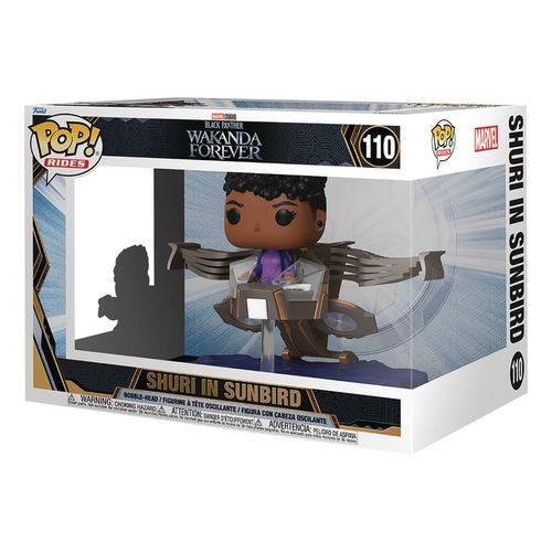 Funko POP Ride SUPDLX: BPWF - Shuri in Sunbird slika 1