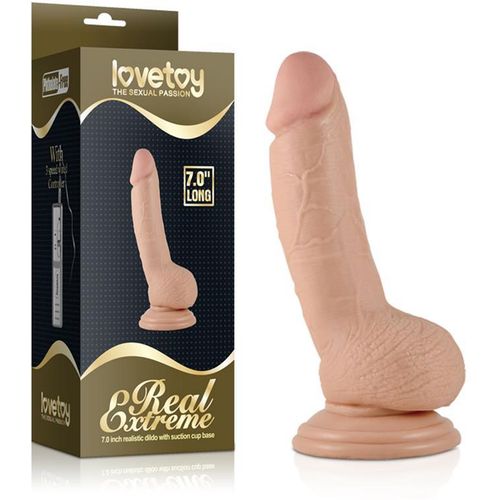 Lovetoy Real Extreme dildo 7" 17,5cm x 3,5cm slika 14