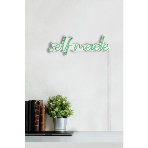 Wallity Ukrasna plastična LED rasvjeta, Self Made - Green slika 15