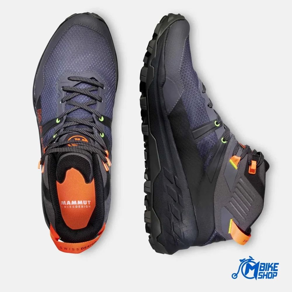 Mammut Muške gležnjerice Sertig II Mid GTX Dark Titanium/Vibrant Orange slika 5