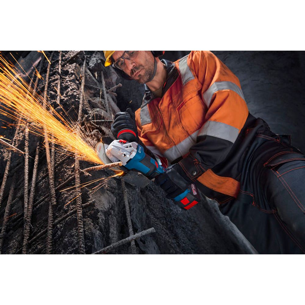 Bosch professional Kutna brusilica PRO GWS18V-11PS slika 5