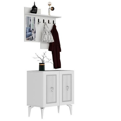 Masal - White, Silver White
Silver Hall Stand slika 6