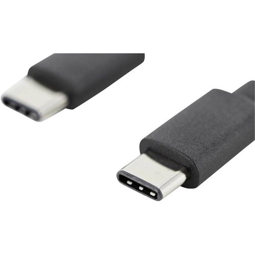 Digitus USB kabel USB 2.0 USB-C® utikač, USB-C® utikač 1.00 m crna  AK-300138-010-S slika 2