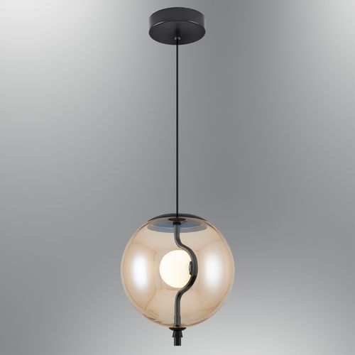 2831-B-12 Amber Chandelier slika 1