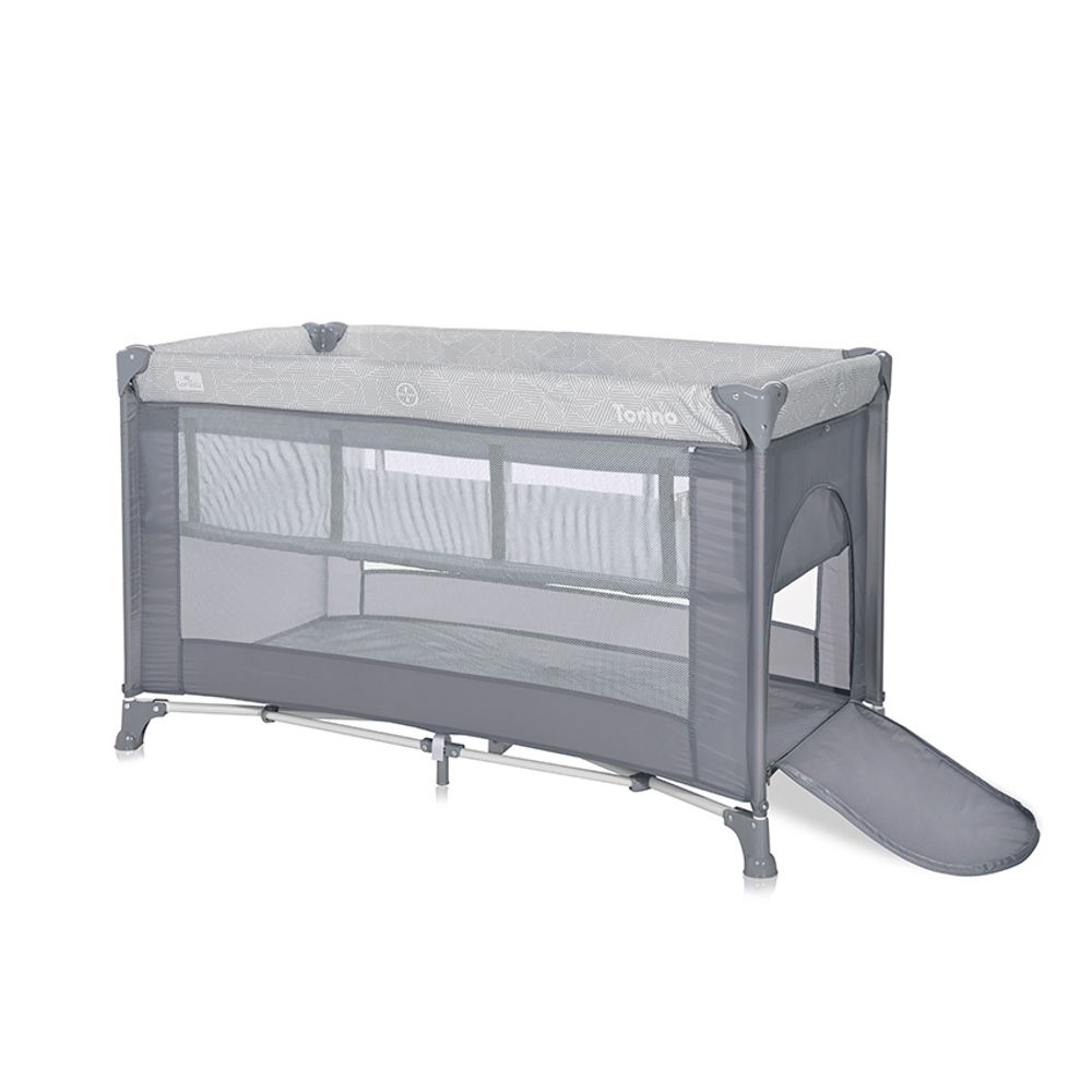 Lorelli Vikend krevetac Torino, Grey Striped Elements - 2 Nivoa slika 3