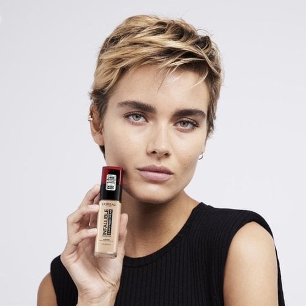 L'Oréal Paris Tečni puder Infallible 32H Fresh Wear 300 Ambre 30ml slika 4