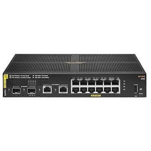 HPE switch Aruba CX 6100 12G 2SFP+ POE+ 139W slika 1