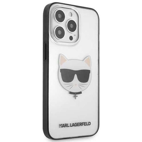 Karl Lagerfeld maska za iPhone 13 Pro Transparent Iconic Choupette slika 4