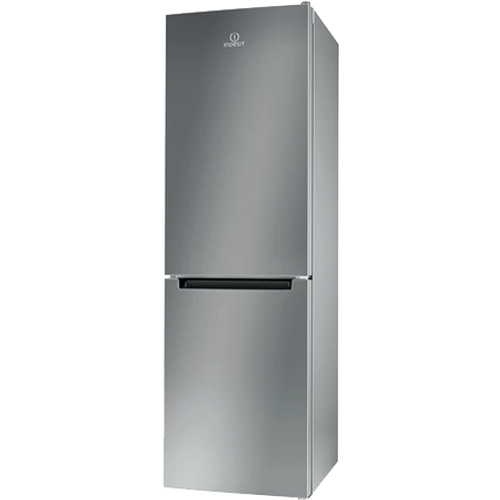 Indesit LI8S1ES Kombinovani frižider, Visina 189 cm, Širina 60 cm, Srebrna - OŠTEĆEN slika 1