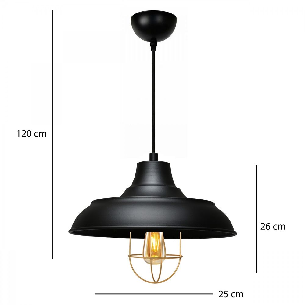 Luster AYD-3339 - Crna boja slika 3