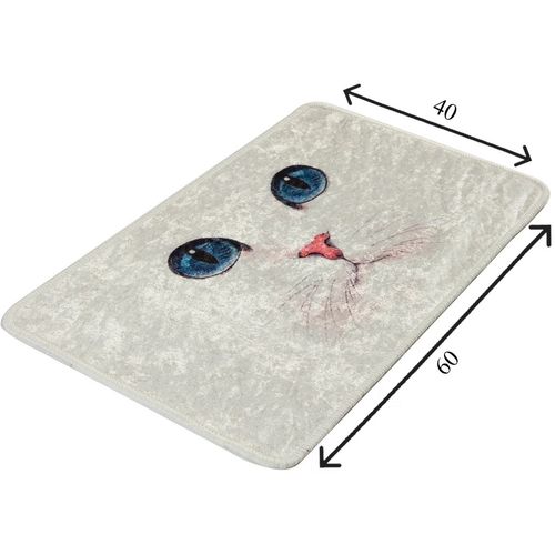 Blue Eyes (40 x 60) Multicolor Bathmat slika 3