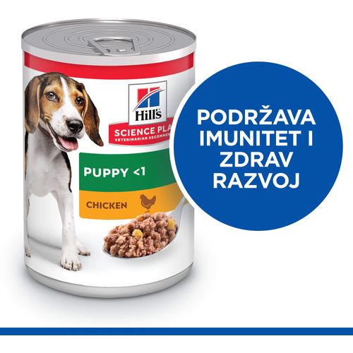 Hill's SCIENCE PLAN PUPPY Hrana za Pse s Piletinom, 370 g slika 4