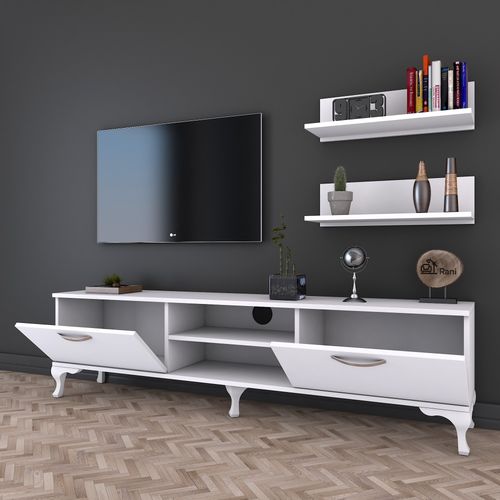 A4 - 181 White TV Unit slika 4