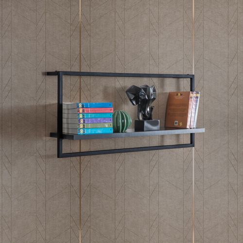 Yatay - Black Black Wall Shelf slika 2