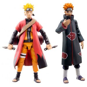 Naruto Shippuden Naruto vs Pain Sage Mode 25th Anniversary set figures 10cm