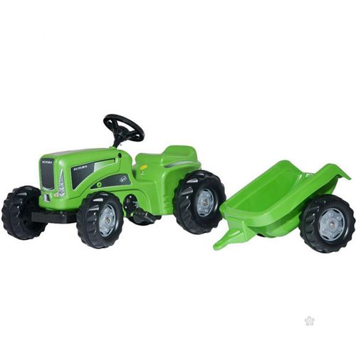 RollyKiddy Traktor Futura Sa Prikolicom Zeleni slika 1