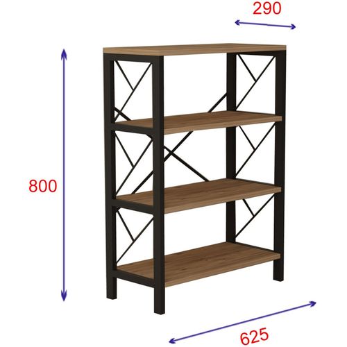 Sembol 4 Rafli - Atlantic Pine Atlantic Pine
Black Bookshelf slika 4