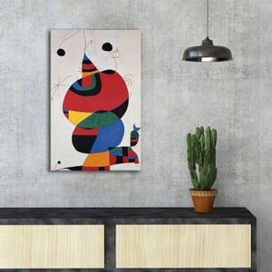 FAMOUSART-079 Multicolor Decorative Canvas Painting