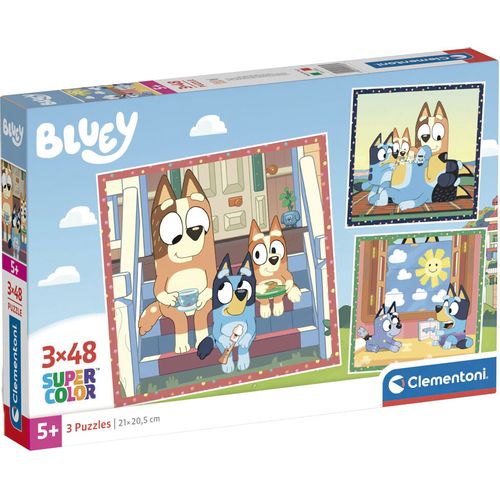 Bluey puzzle 3x48pcs slika 1