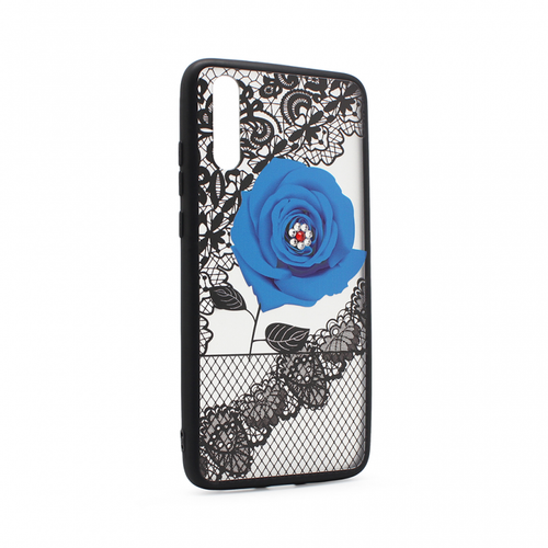 Torbica Lace Flower za Huawei P20 plava slika 1