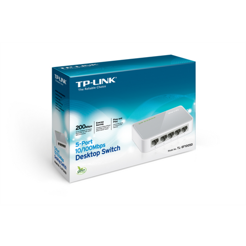 TP-LINK SF1005D mrežni switch s 5 portova, 100Mbps slika 3