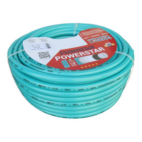 Vrtno crijevo POWERSTAR 25m, 1/2" (12,5mm) s ANTI TORSION tehnologijom slika 2