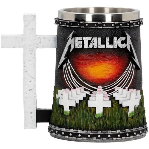 NEMESIS NOW METALLICA - MASTER OF PUPPETS TANKARD slika 1