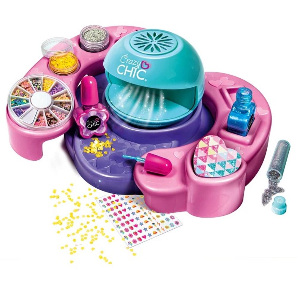 Clementoni CL18599 Crazy Chic Cool Nail Art Set slika 1