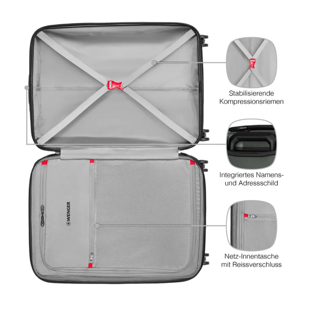 Wenger kofer 65 cm Prymo Hardside 653636, antracit slika 6