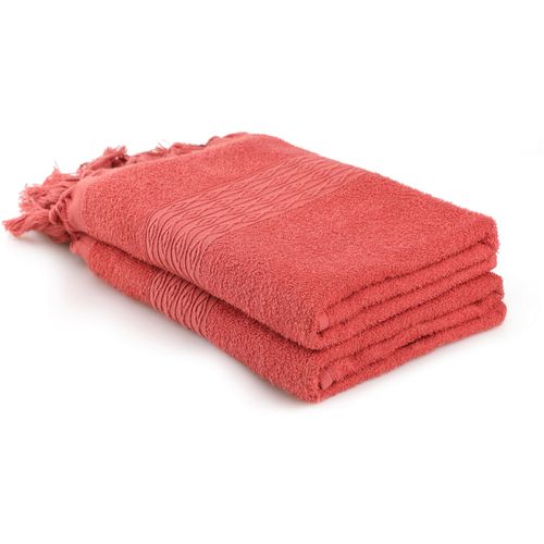 Terma - Tile Red Tile Red Hand Towel Set (2 Pieces) slika 1