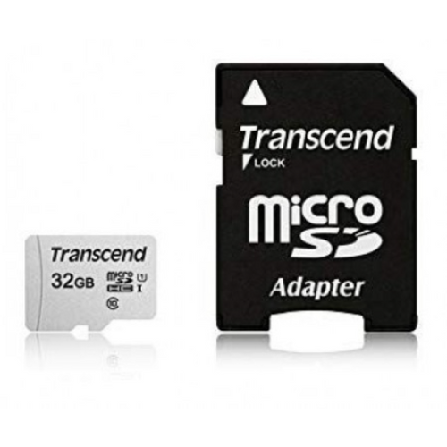 Micro SD Transcend 32GB TS32GUSD300S-A, sa adapterom slika 1
