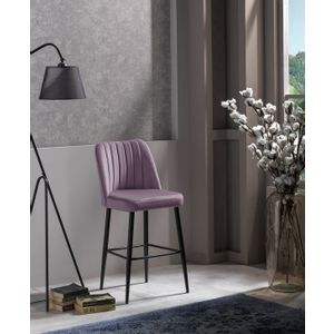 Vento - Lilac Lilac
Black Bar Stool Set (4 Pieces)