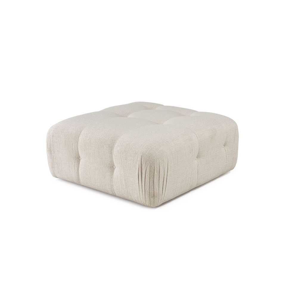Doblo Pouffe - Kremasti Pouffe slika 1